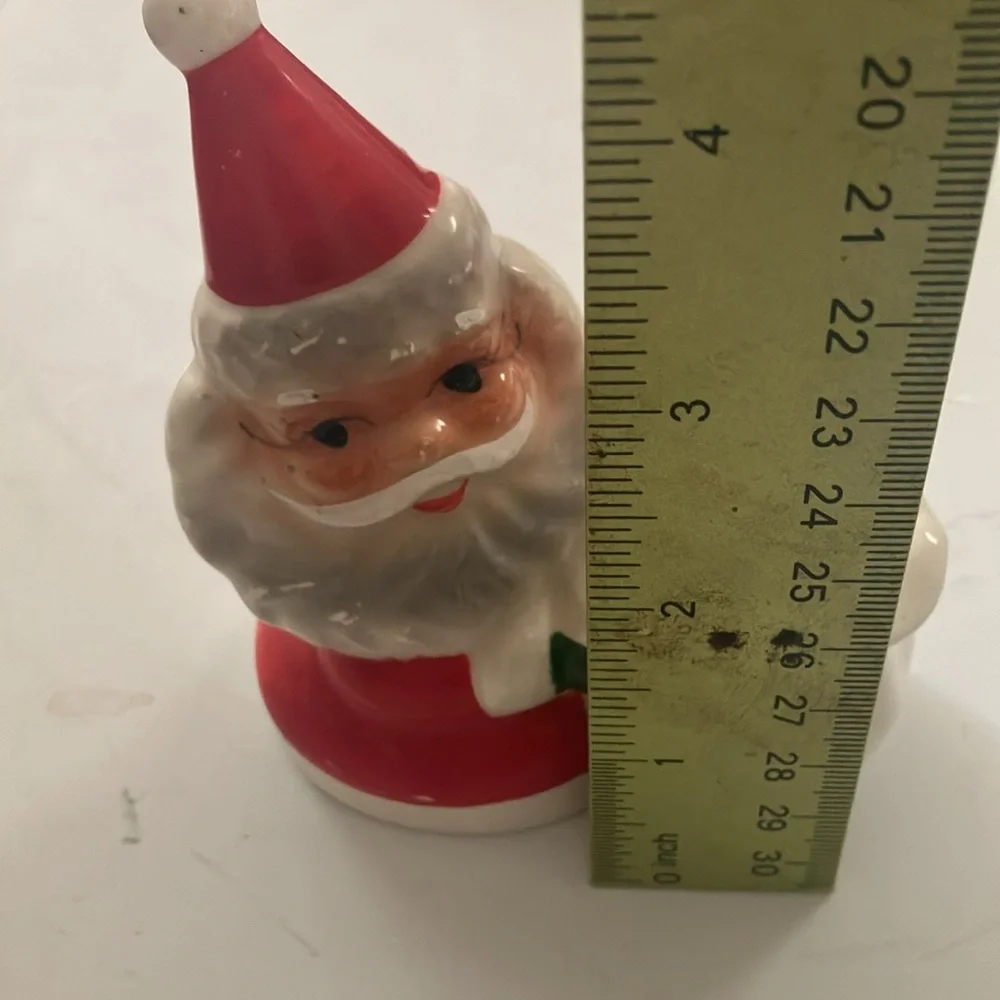 Santa candle holder
